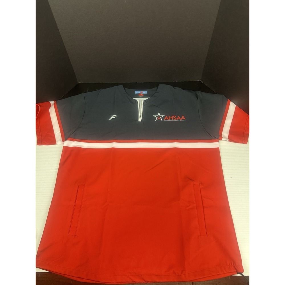 AHSAA Future Ones Team Sales 1/4 Zip‎ Pullover Adult Size XL Blue & Red